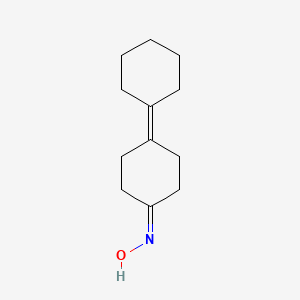 molecular formula C12H19NO B14258164 N-[1,1'-Bi(cyclohexylidene)]-4-ylidenehydroxylamine CAS No. 175019-52-0