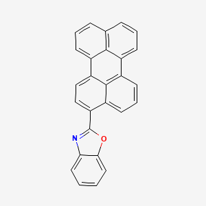 molecular formula C27H15NO B14258170 2-(Perylen-3-YL)-1,3-benzoxazole CAS No. 401623-50-5