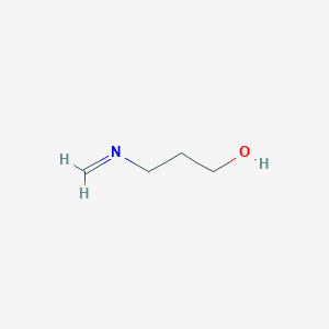 molecular formula C4H9NO B14258263 3-(Methylideneamino)propan-1-OL CAS No. 374074-25-6