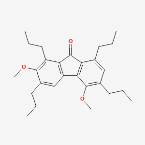 molecular formula C27H36O3 B14258273 Agn-PC-0nener CAS No. 234765-08-3