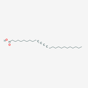 molecular formula C26H44O2 B14258434 Hexacosa-11,13-diynoic acid CAS No. 178736-18-0