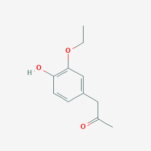1-(3-Ethoxy-4-hydroxyphenyl)propan-2-one