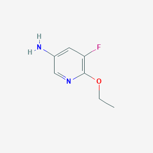 6-Ethoxy-5-fluoropyridin-3-amine