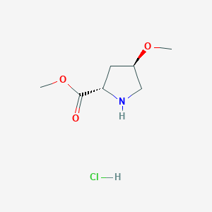 (2S,4R)-methyl 4-methoxypyrrolidine-2-carboxylate hydrochloride
