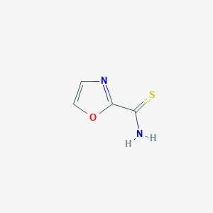 Oxazole-2-carbothioic acid amide