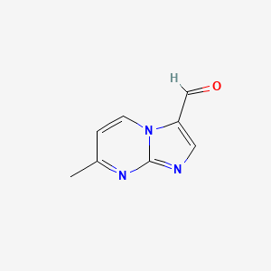 7-Methylimidazo[1,2-A]pyrimidine-3-carbaldehyde