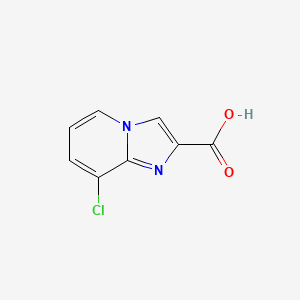 molecular formula C8H5ClN2O2 B1425867 8-Chloroimidazo[1,2-a]pyridine-2-carboxylic acid CAS No. 1020038-45-2