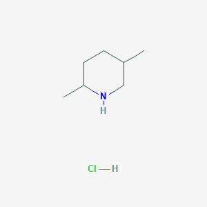 molecular formula C7H16ClN B1425881 2,5-Dimethylpiperidine hydrochloride CAS No. 119301-54-1