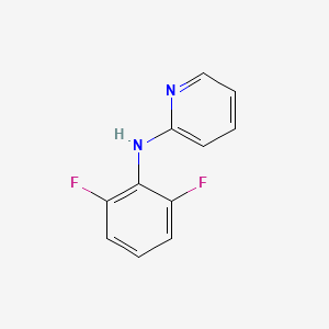 molecular formula C11H8F2N2 B14258826 2-Pyridinamine, N-(2,6-difluorophenyl)- CAS No. 227805-80-3