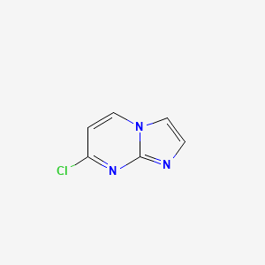 molecular formula C6H4ClN3 B1425888 7-Chloroimidazo[1,2-A]pyrimidine CAS No. 944896-70-2