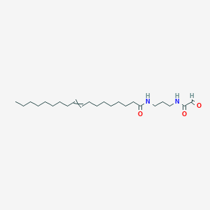 molecular formula C23H42N2O3 B14258916 N-[3-(2-Oxoacetamido)propyl]octadec-9-enamide CAS No. 403856-72-4