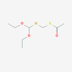 molecular formula C8H16O3SSi B14259033 CID 78062580 