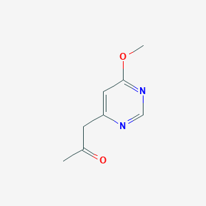 molecular formula C8H10N2O2 B1425909 1-(6-Methoxypyrimidin-4-yl)propan-2-one CAS No. 1461708-86-0