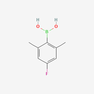 molecular formula C8H10BFO2 B1425911 (4-Fluoro-2,6-dimethylphenyl)boronic acid CAS No. 1392512-54-7