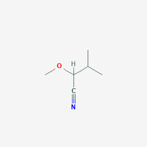 molecular formula C6H11NO B1425916 2-Methoxy-3-methylbutanenitrile CAS No. 1469060-08-9