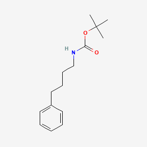 molecular formula C15H23NO2 B14259219 tert-Butyl (4-phenylbutyl)carbamate CAS No. 285119-71-3