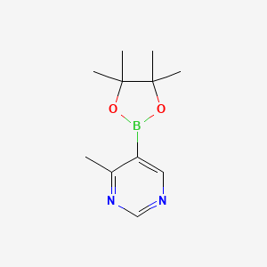 4-Methyl-5-(4,4,5,5-tetramethyl-1,3,2-dioxaborolan-2-yl)pyrimidine