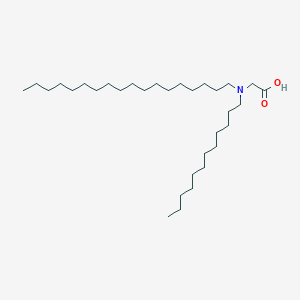 molecular formula C32H65NO2 B14259337 N-Dodecyl-N-octadecylglycine CAS No. 183585-57-1