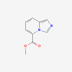 molecular formula C9H8N2O2 B1425951 咪唑并[1,5-a]吡啶-5-甲酸甲酯 CAS No. 141912-71-2