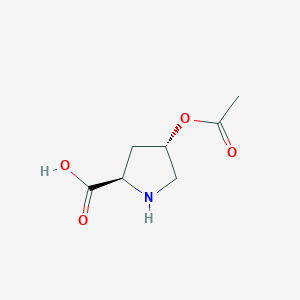D-Proline, 4-(acetyloxy)-, (4S)-