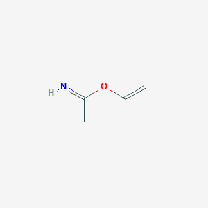 molecular formula C4H7NO B14259789 Ethenyl ethanimidate CAS No. 398136-05-5