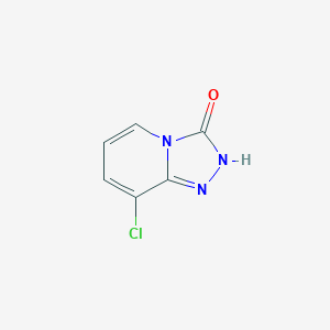 molecular formula C6H4ClN3O B1425980 8-Chloro-[1,2,4]triazolo[4,3-A]pyridin-3(2H)-one CAS No. 1020042-77-6