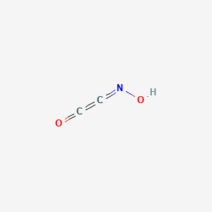 molecular formula C2HNO2 B14259828 (Hydroxyimino)ethen-1-one CAS No. 176714-58-2