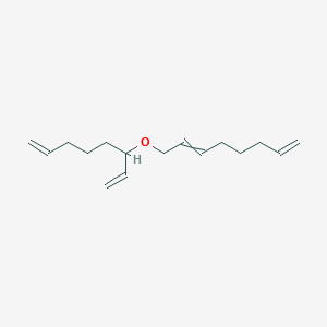 molecular formula C16H26O B14259911 8-[(Octa-1,7-dien-3-yl)oxy]octa-1,6-diene CAS No. 188747-94-6