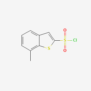 Benzo[b]thiophene-2-sulfonyl chloride, 7-methyl-