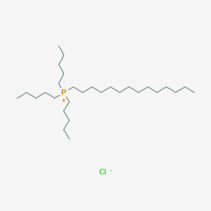 molecular formula C29H62ClP B14259983 Tripentyl(tetradecyl)phosphanium chloride CAS No. 374683-66-6