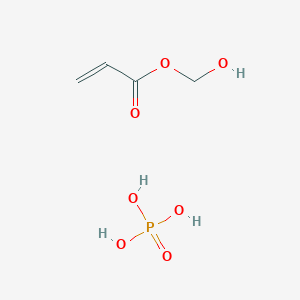 molecular formula C4H9O7P B14260145 Hydroxymethyl prop-2-enoate;phosphoric acid CAS No. 386708-24-3