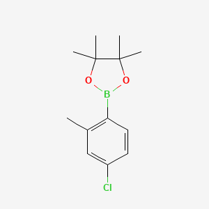 2-(4-Chloro-2-methylphenyl)-4,4,5,5-tetramethyl-1,3,2-dioxaborolane