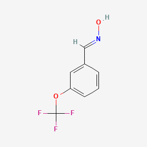 molecular formula C8H6F3NO2 B1426025 3-(Trifluoromethoxy)benzaldehyde oxime CAS No. 928063-99-4
