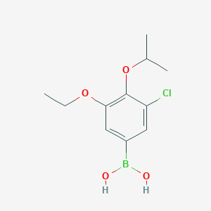 3-Chloro-5-ethoxy-4-isopropoxyphenylboronic acid