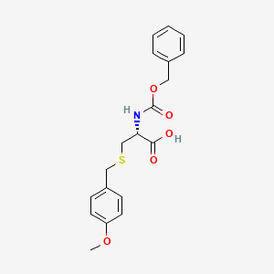 molecular formula C19H21NO5S B1426029 Z-Cys(pmeobzl)-OH CAS No. 816446-81-8
