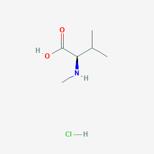 (R)-3-Methyl-2-(methylamino)butanoic acid hydrochloride