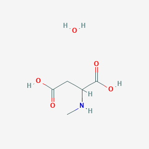 (+/-)-2-(Methylamino)succinic acid, monohydrate