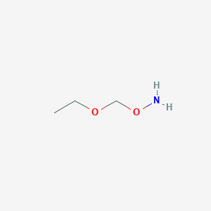 molecular formula C3H9NO2 B14260412 O-(Ethoxymethyl)hydroxylamine CAS No. 162405-10-9