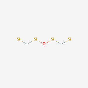 molecular formula C2H4OSi4 B14260423 CID 78062563 