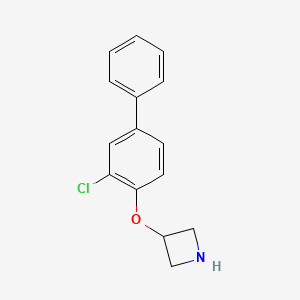 3-[(3-Chloro[1,1'-biphenyl]-4-yl)oxy]azetidine