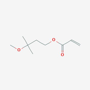 molecular formula C9H16O3 B14260471 3-Methoxy-3-methylbutyl prop-2-enoate CAS No. 216500-18-4