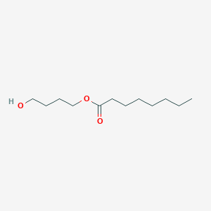 molecular formula C12H24O3 B14260594 4-Hydroxybutyl octanoate CAS No. 256234-26-1