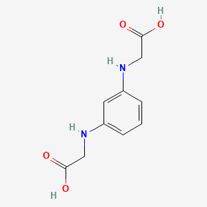 molecular formula C10H12N2O4 B14260641 m-Phenylendiglycin 