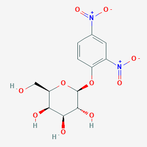 molecular formula C12H14N2O10 B142607 2',4'-Dinitrophenyl-beta-galactopyranoside CAS No. 25775-96-6