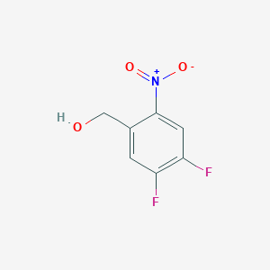 molecular formula C7H5F2NO3 B1426075 (4,5-Difluoro-2-nitrophenyl)methanol CAS No. 914095-13-9