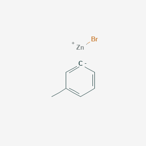 molecular formula C7H7BrZn B14260755 bromozinc(1+);methylbenzene CAS No. 373623-33-7
