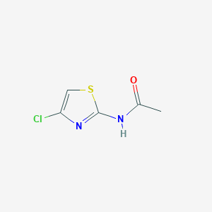 molecular formula C5H5ClN2OS B1426080 N-(4-chlorothiazol-2-yl)acetamide CAS No. 89283-43-2
