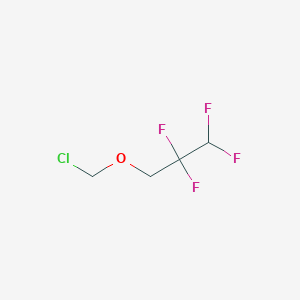 molecular formula C4H5ClF4O B1426109 Chloromethyl 2,2,3,3-tetrafluoropropyl ether CAS No. 848337-76-8