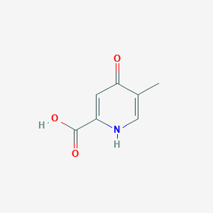 molecular formula C7H7NO3 B1426118 4-Hydroxy-5-methylpicolinic acid CAS No. 22280-00-8