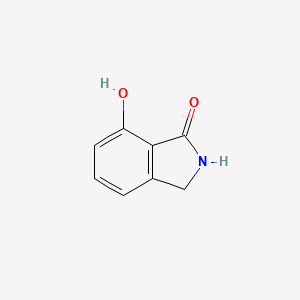 molecular formula C8H7NO2 B1426136 7-Hydroxyisoindolin-1-one CAS No. 1033809-85-6